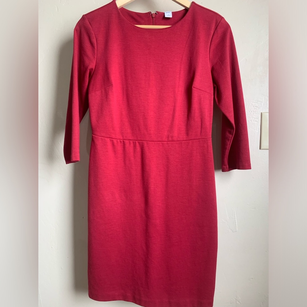 Women’s SMALL burgundy dress. Heavy weight cotton.